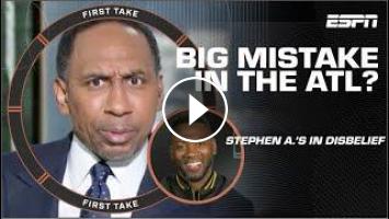 Stephen A. IS DISGUSTED over claims Falcons made a ‘MISTAKE’ for drafting Penix Jr.