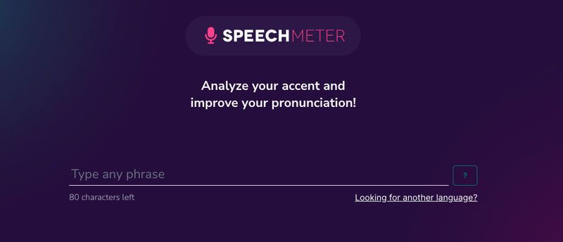 Speech-Improving Vocal Tools : speech meter