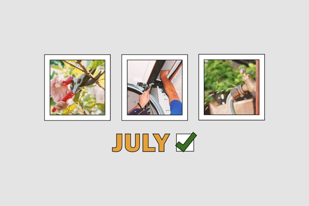 8 home-maintenance tasks to tackle in July