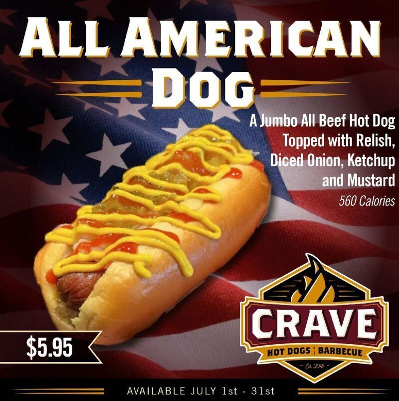 Celebratory Americana Hotdogs : All American Hot Dog