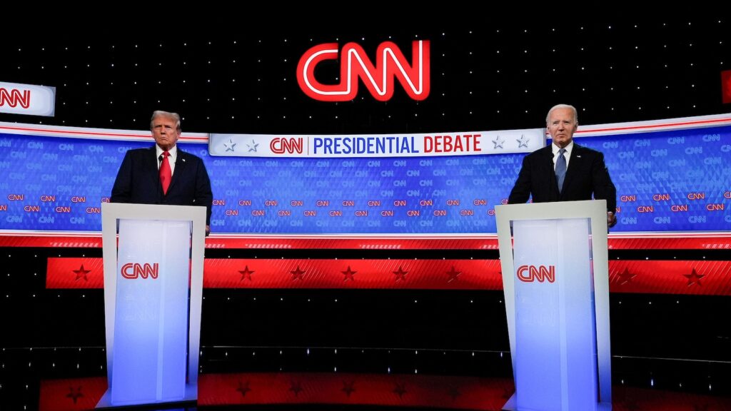 Fact checks were prevalent during and after the Biden-Trump debate — but not for real-time viewers