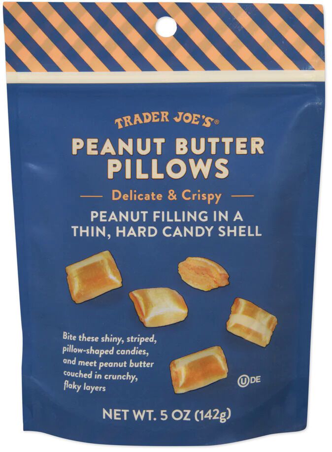 Hard Shell Peanut Candies : Peanut Butter Pillows