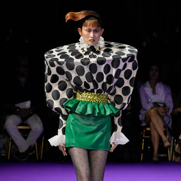 In Paris, the cubist couture of Viktor & Rolf, the lyrical couture of Yuima Nakazato
