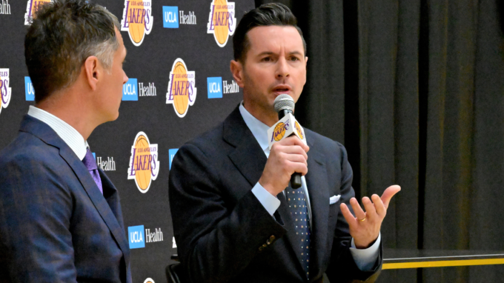 Lakers introduce JJ Redick: What we learned from press conference, with insight on Anthony Davis, LeBron James