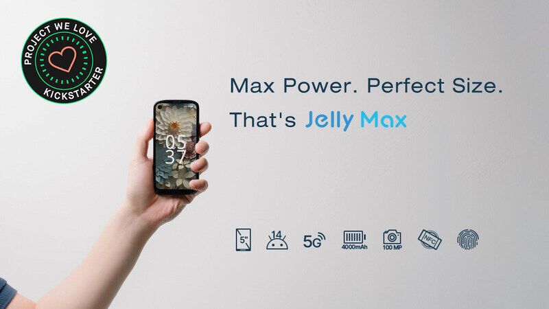 Compact 5G Smartphones : Jelly Max