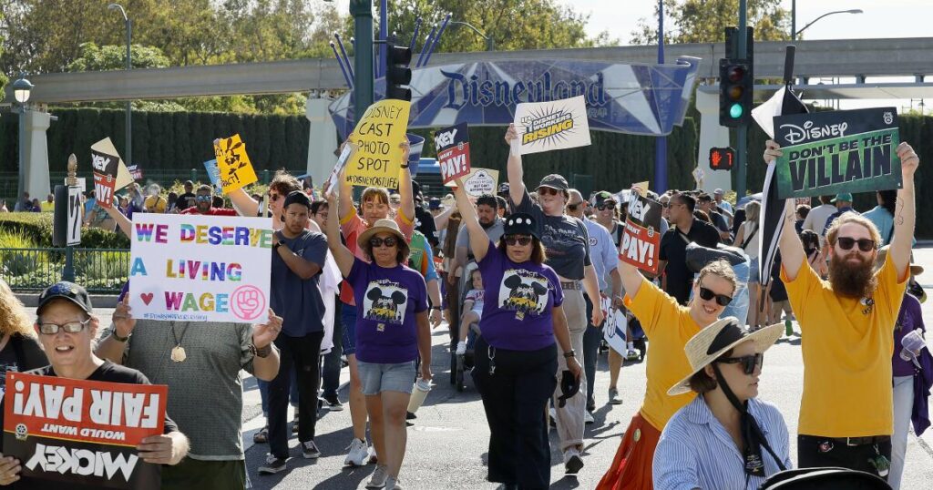 Disneyland workers vote in favor of strike authorization