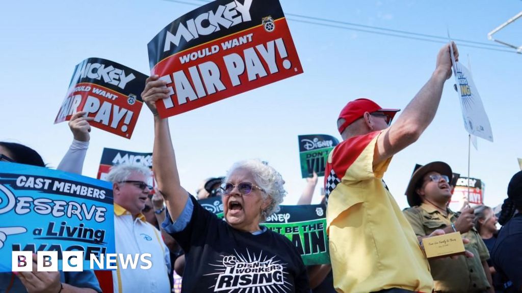 Disneyland workers want to strike