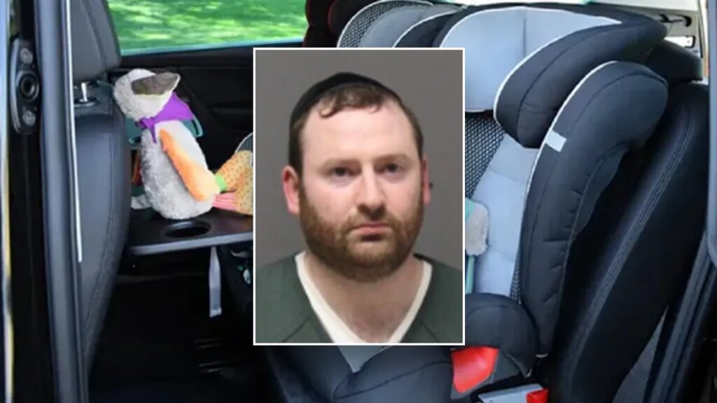 Father arrested for hot car death of his 8-week old amid summer heatwave