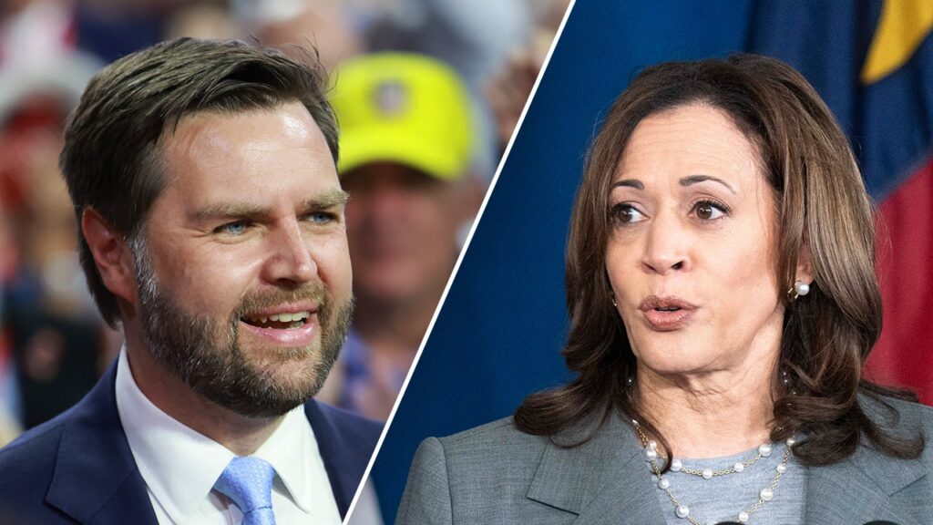 Harris says Trump picked Vance to be 'rubber stamp' for 'extreme agenda'