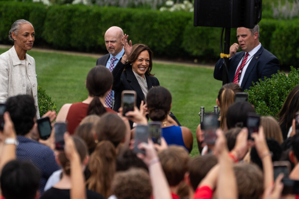 Kamala Harris clears the path to the nomination as potential challengers fall in line