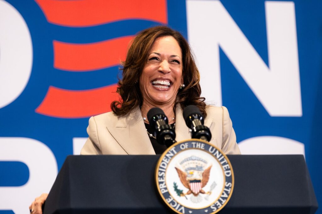 Kamala Harris vows to revive Biden’s defeated ‘care economy’ plans