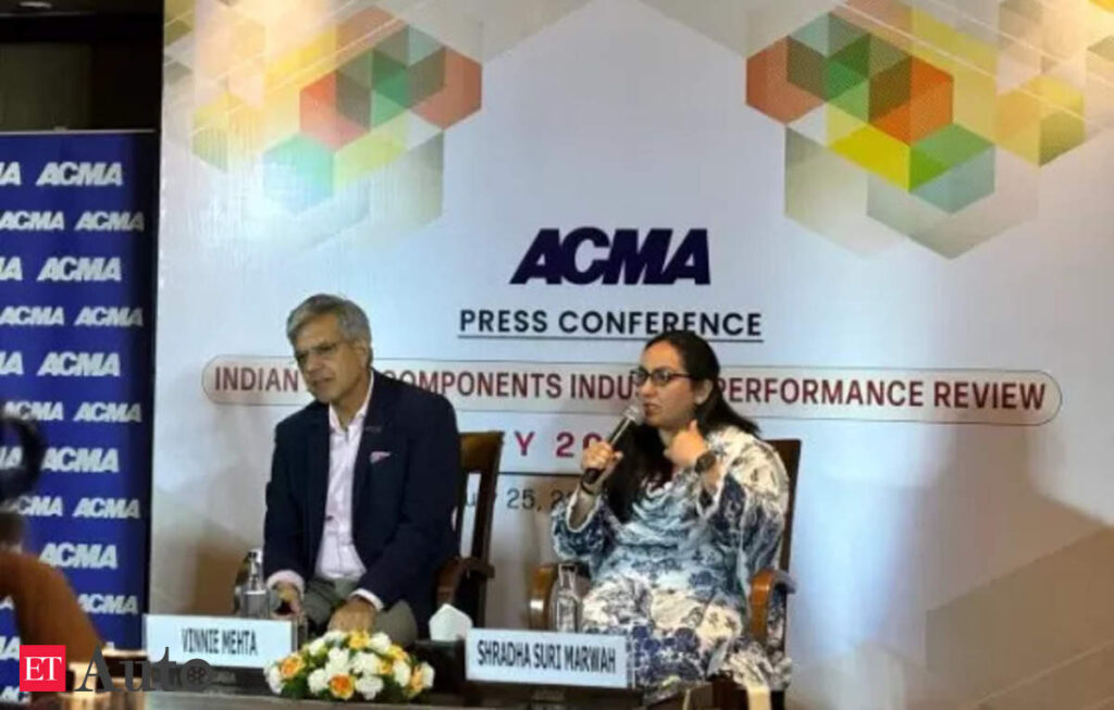 Logistics cost remain a concern for auto component industry: ACMA, ET Auto