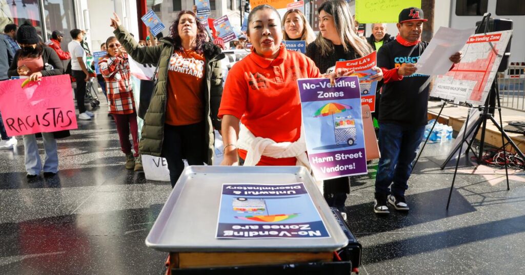 Los Angeles will lift restrictions and fines on street vendors