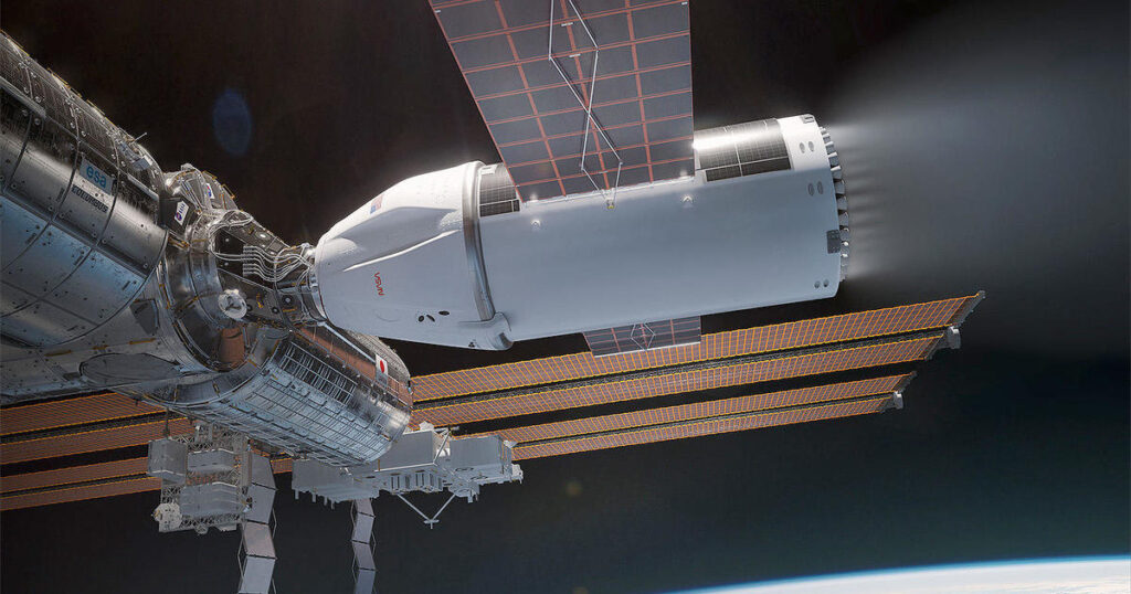 NASA plans for space station's demise with new SpaceX "Deorbit Vehicle"