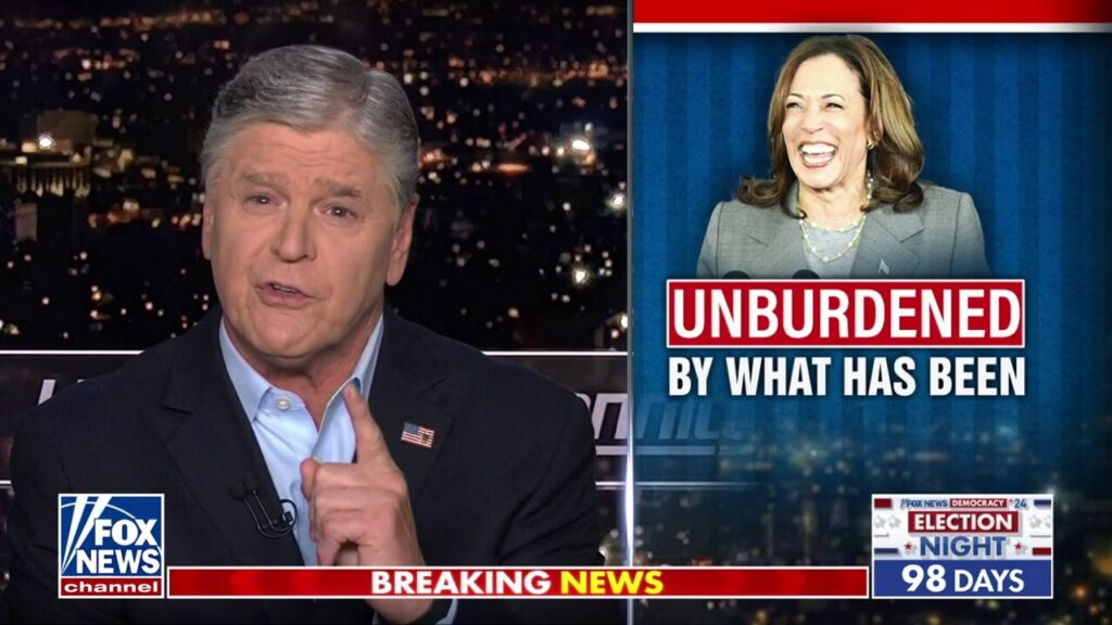 Sean Hannity's vetting of Kamala Harris continues