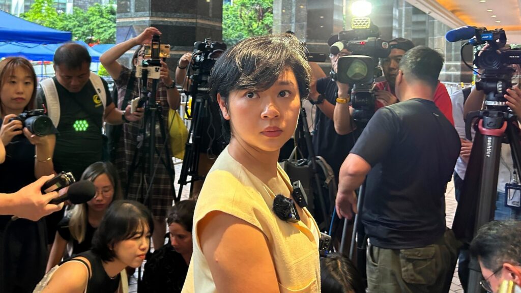 The head of Hong Kong's leading journalist group says she lost WSJ job after refusing to drop role