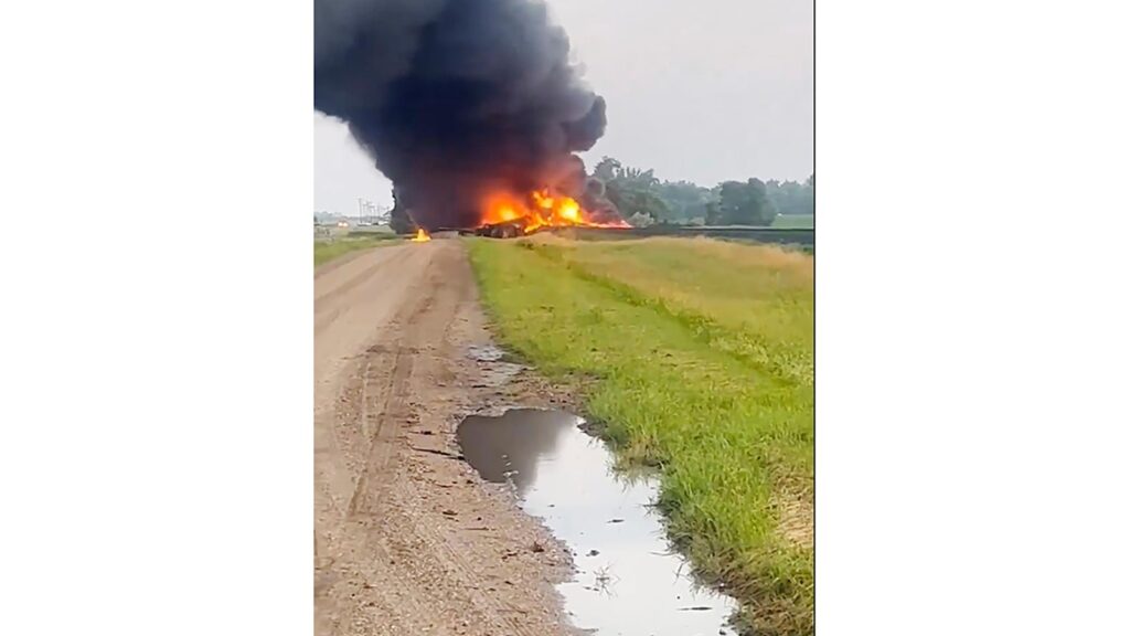 Fiery North Dakota derailment was latest crash to involve weak tank cars the NTSB wants replaced