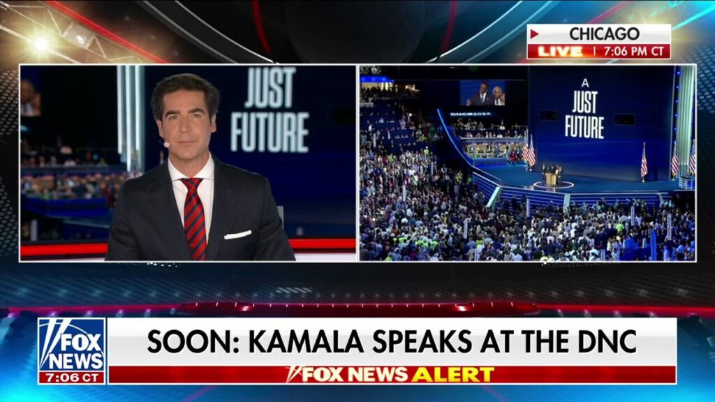 JESSE WATTERS: This is the biggest speech of Kamala's life and she is freaking out