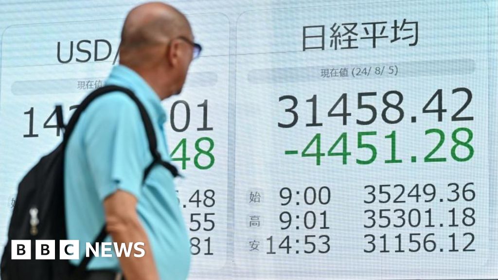 Japan's Nikkei plunges as global stock markets drop