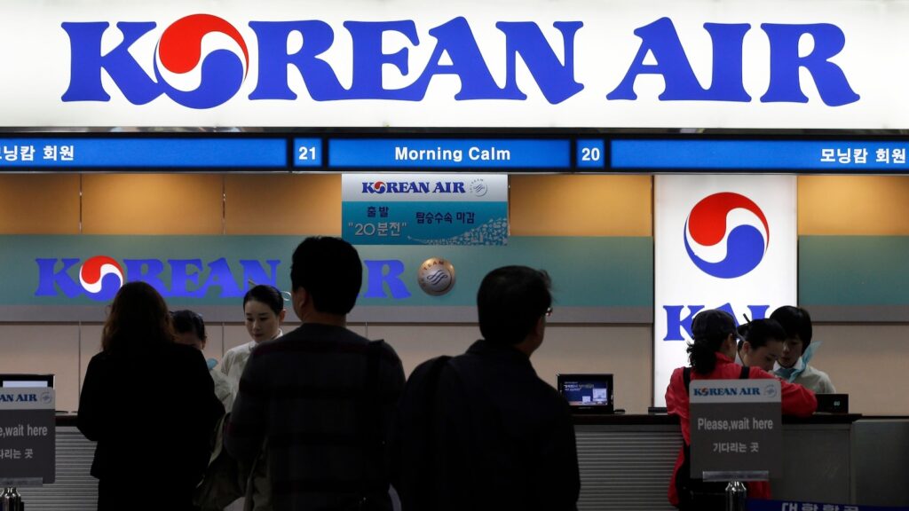 Korean Air says turbulence is knocking instant noodles off its economy menu