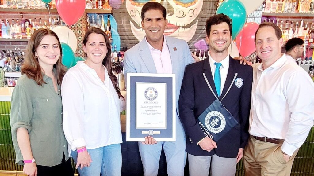 New Jersey restaurant Meximodo smashes world record for largest tequila library