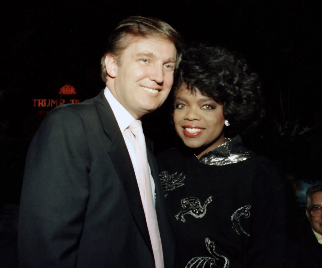 Oprah Winfrey praised Trump as more popular than A-list celebrities in 1988 interview