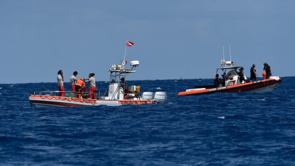 Rescuers recover fifth body from sunken superyacht off Sicily; 1 woman still missing