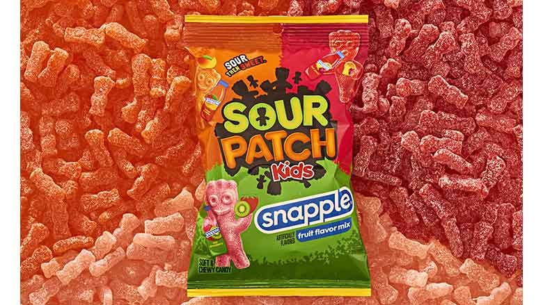 Sour Patch Kids Snapple Fruit-Flavored Mix Candy