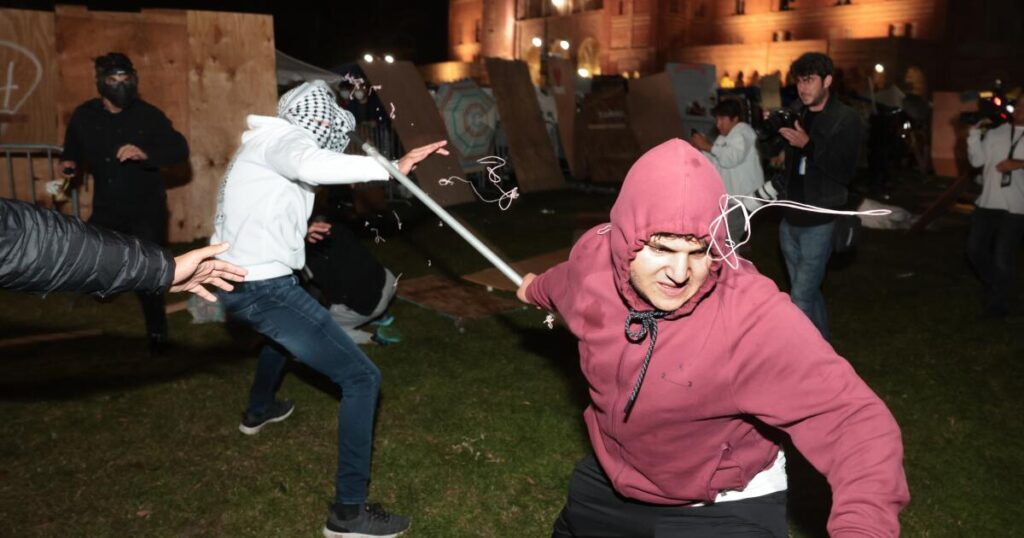 UCLA using Jan. 6 tactics to ID mob members who attacked camp