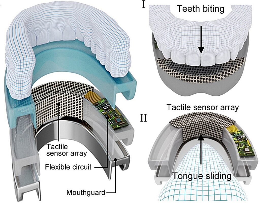 Smart mouthguard allows users to control devices with their tongue and teeth