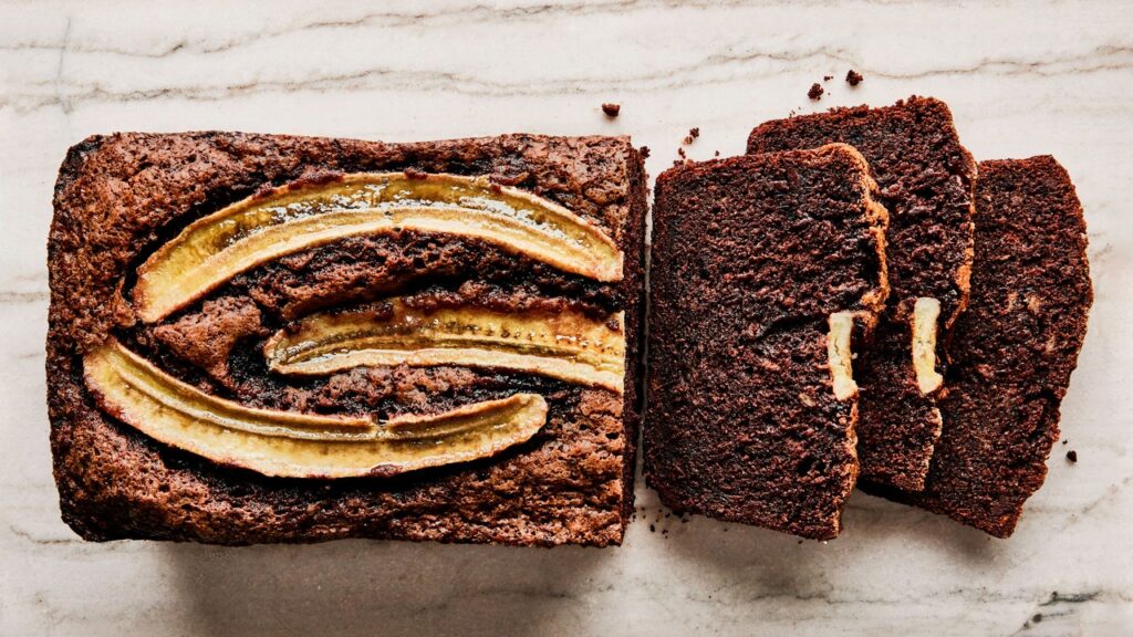 Blackout Chocolate Banana Bread Recipe