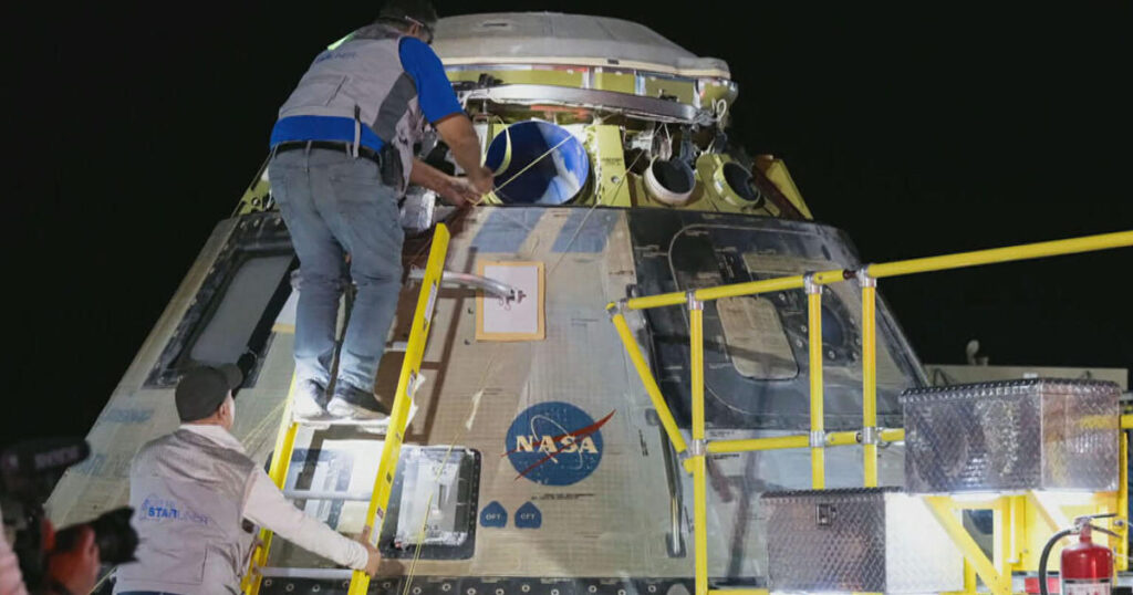 Boeing's Starliner returns safely to Earth, but without crew