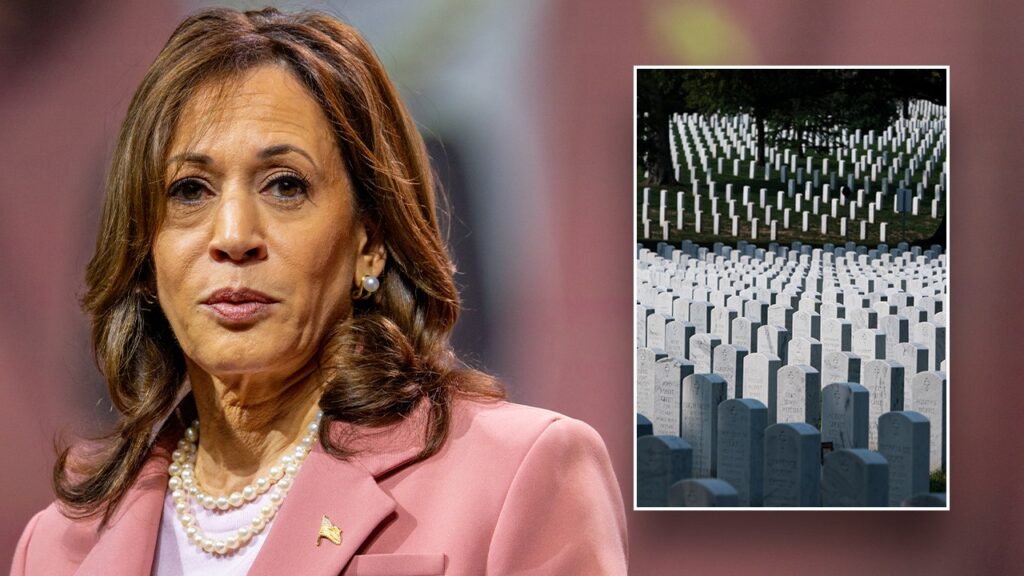 Gold Star families call out 'heinous' statement from Harris about Arlington National Cemetery visit