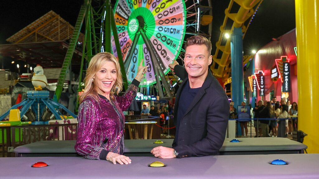 Hosts Vanna White and Ryan Seacrest share 'Wheel of Fortune' rituals