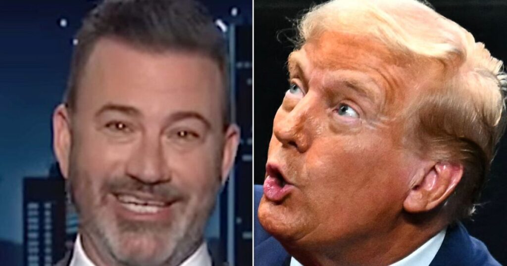 Jimmy Kimmel Spots Unexpected Trump 'Mental Lapse'