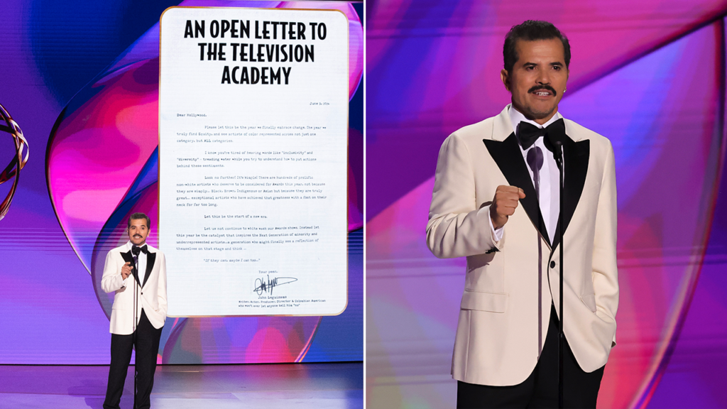 John Leguizamo delivers speech in defense of DEI at Emmys