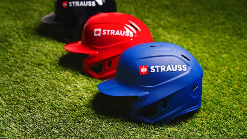 MLB teams to have helmet ads in postseason featuring ostrich logo of German apparel company Strauss