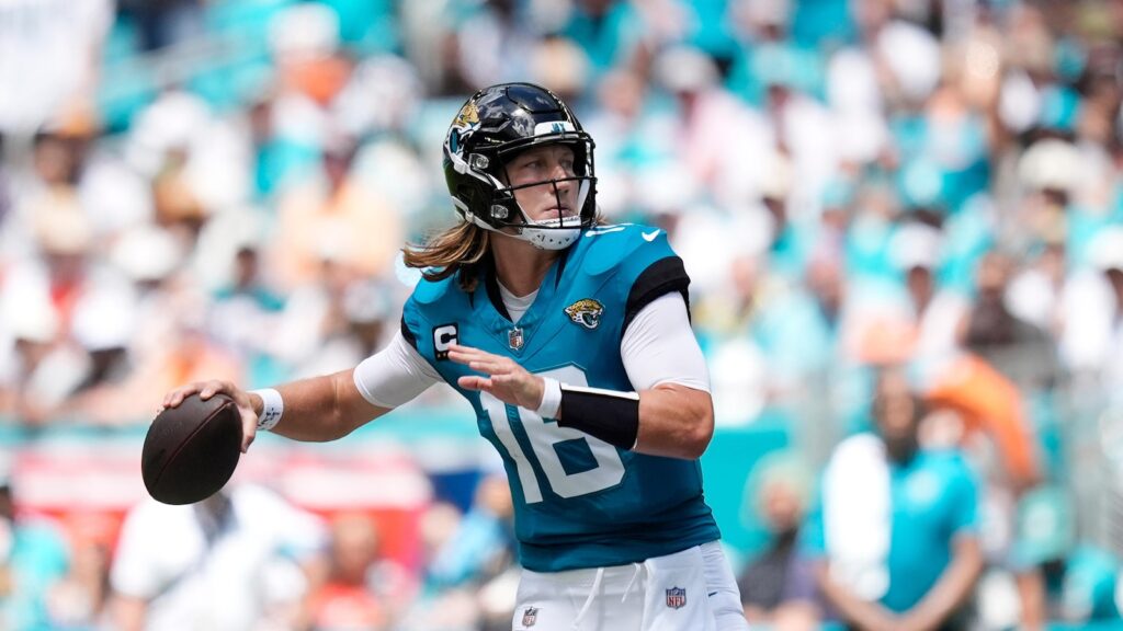 Trevor Lawrence and the Jaguars will host the Browns at 'TrEverBank Stadium'