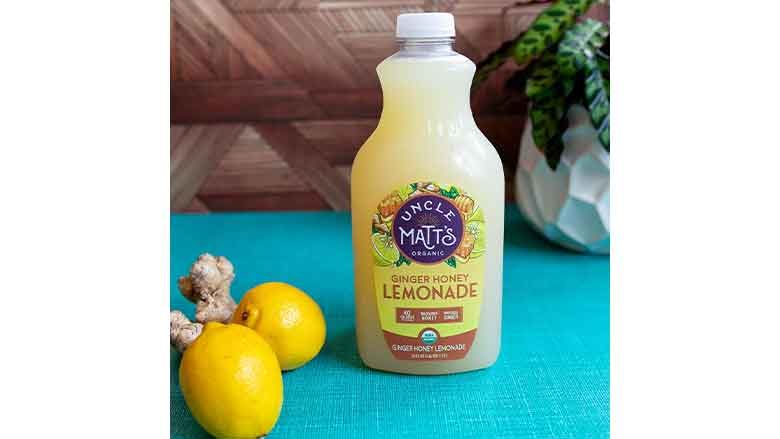 Uncle Matt's Organic Ginger Honey Lemonade