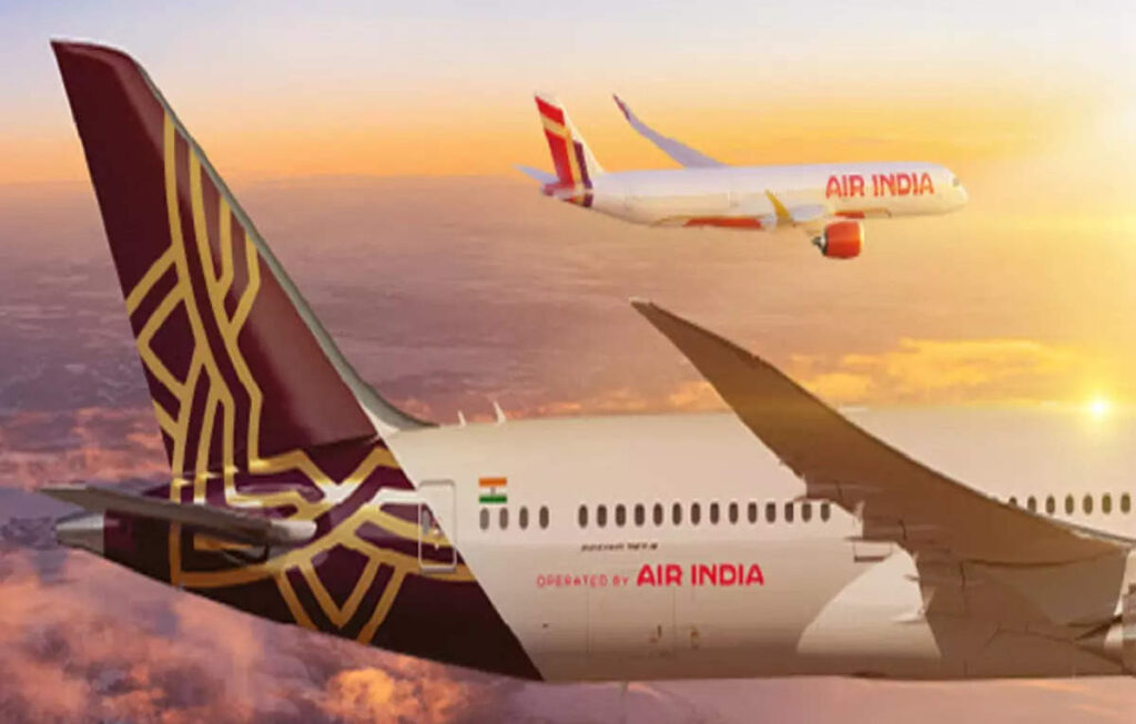 Air India to retain Vistara in-flight services after merger, unveils new flight code, ET TravelWorld