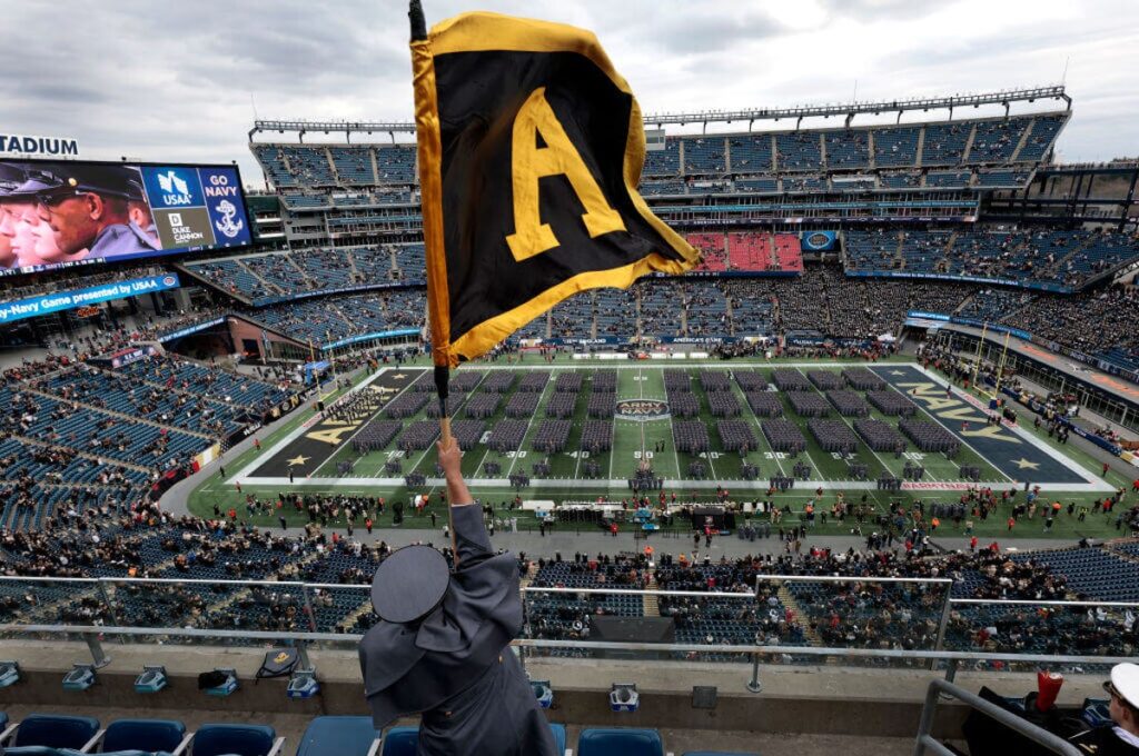 Army and Navy are in the College Football Playoff race. Which means they could play twice