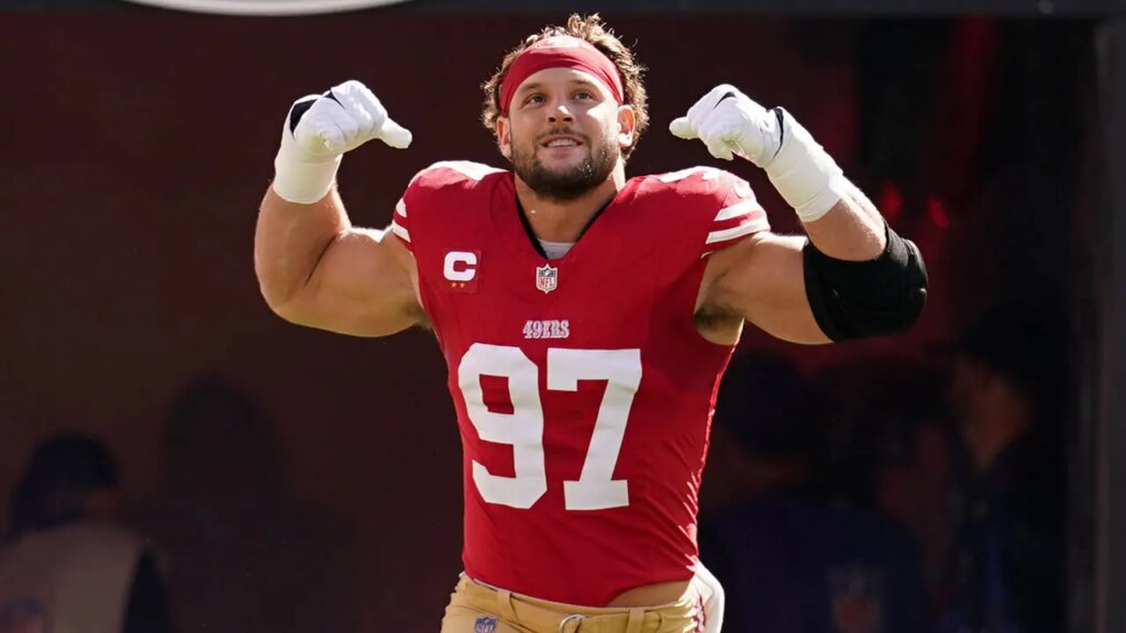 Article bashing Nick Bosa for MAGA hat was 'watered-down' version by major media outlet, writer says