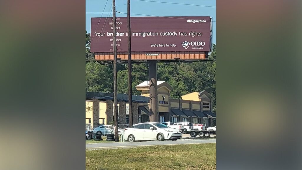 DHS funds Texas billboards countering immigration enforcement efforts