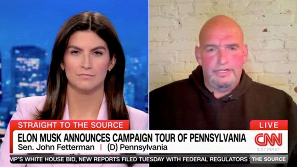 Fetterman admits Elon Musk 'attractive to a demographic' Democrats 'need' to win Pennsylvania