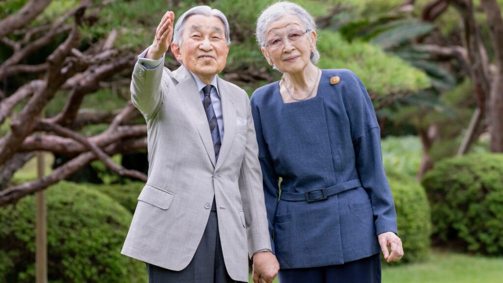 Japan's beloved former Empress Michiko marks her 90th birthday as she recovers from a broken leg