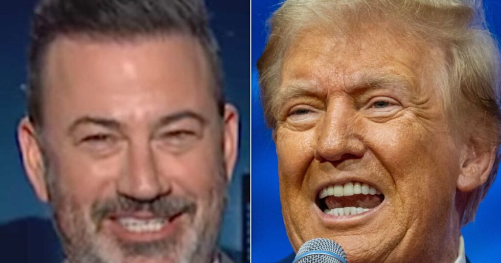 Jimmy Kimmel Hits Back After Trump's Weird About His Show