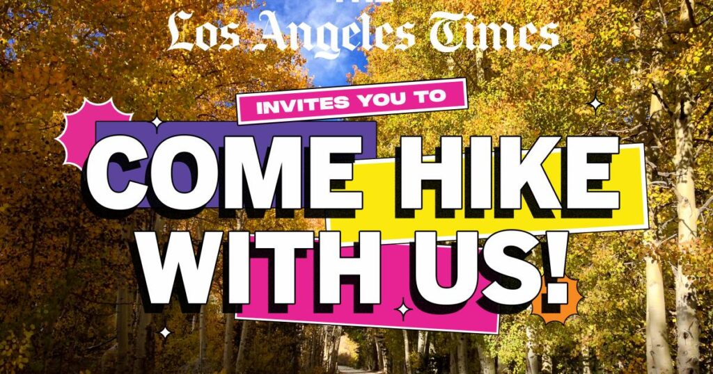 Join the L.A. Times on a fall hike along the Gabrielino Trail