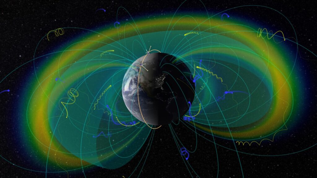 Lightning storms play cosmic pinball with space weather