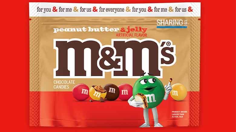 M&M'S Peanut Butter & Jelly