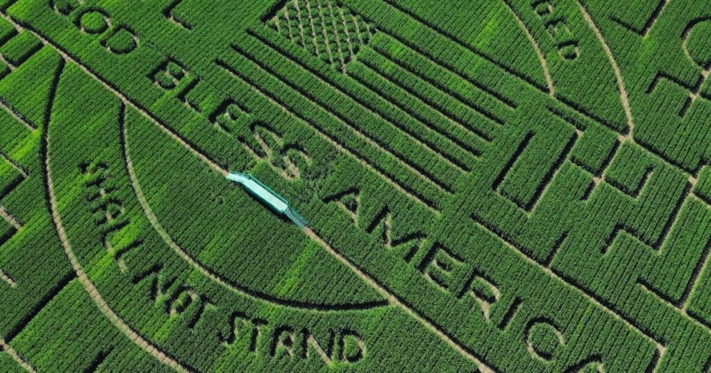 Navigating a world-record corn maze tests the human psyche